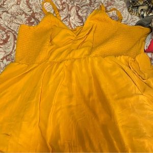 Torrid size 6 golden yellow sundress